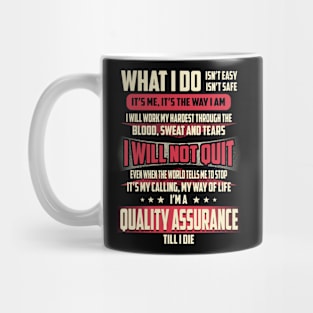 Quality Assurance What i Do Mug